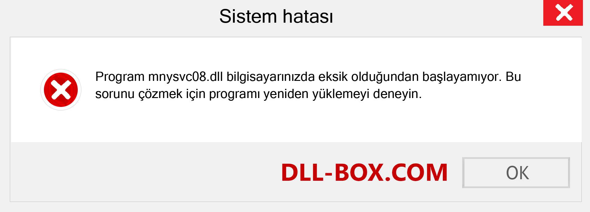 mnysvc08.dll dosyası eksik mi? Windows 7, 8, 10 için İndirin - Windows'ta mnysvc08 dll Eksik Hatasını Düzeltin, fotoğraflar, resimler